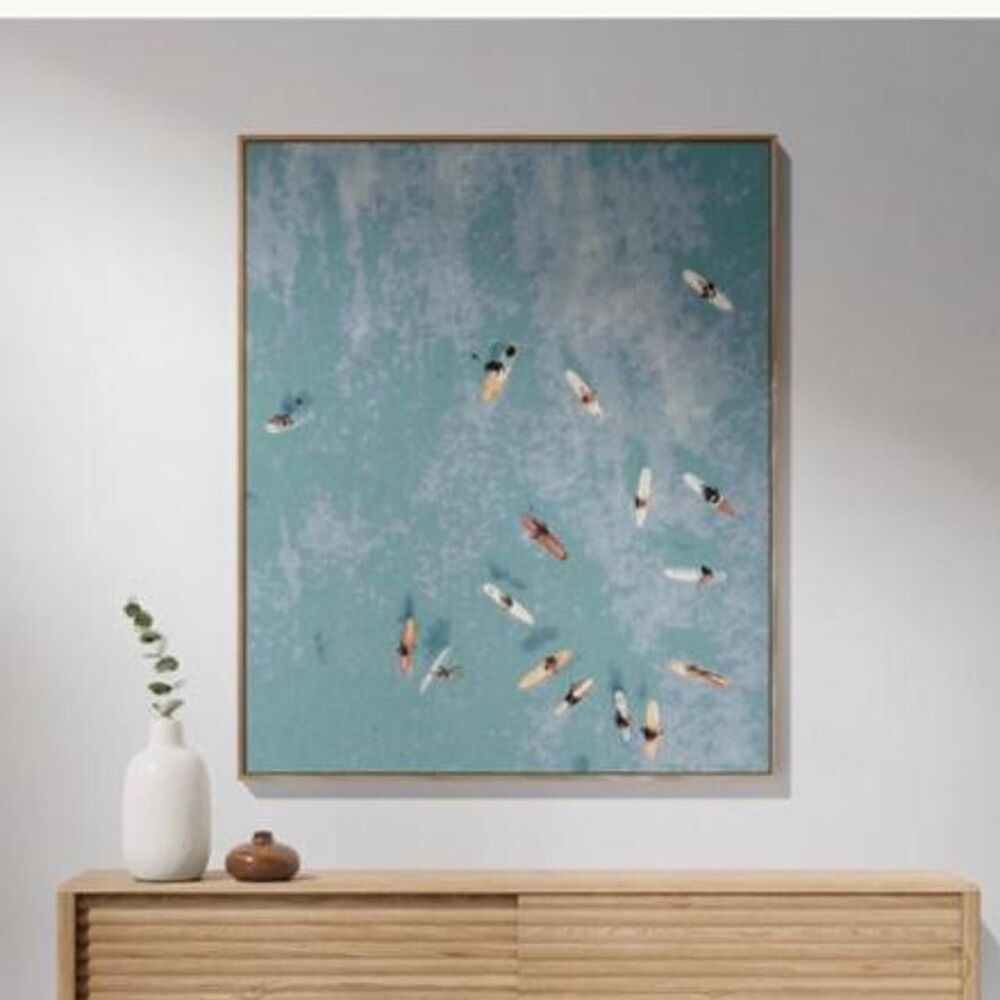 ETSY Handmade Surfing Beach Woven Blanket Hawaii Coastal Beach House Throw Decor